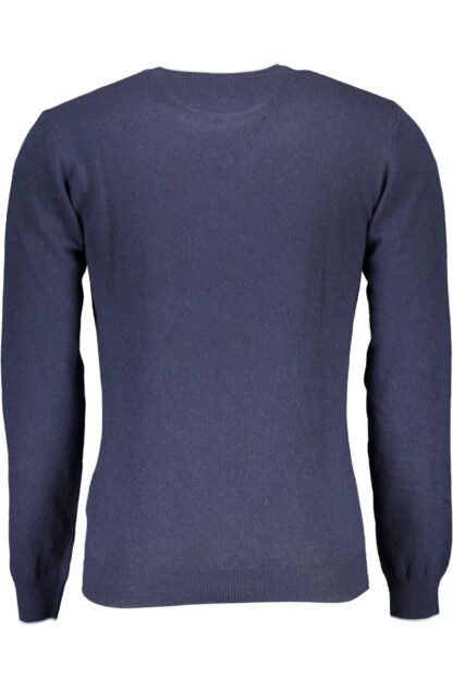 U.S. POLO ASSN. - Blue Wool Men Sweater