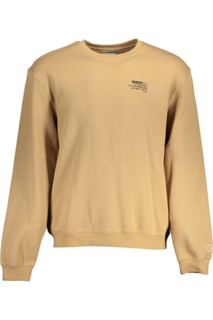 Guess Jeans - Beige Cotton Men Sweater