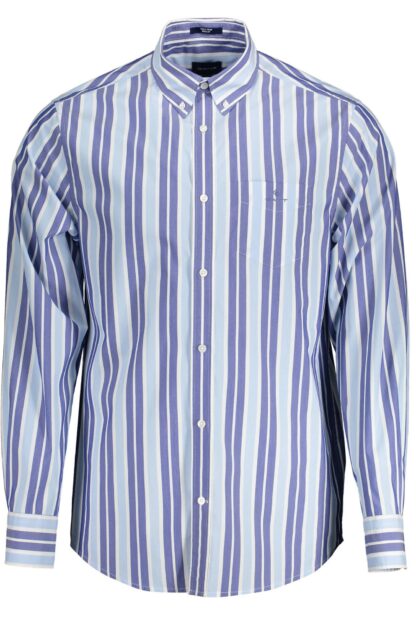 Gant - Light Blue Cotton Men Shirt