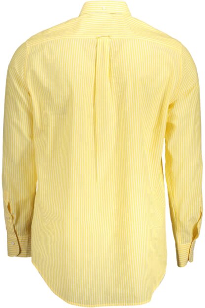 Gant - Yellow Cotton Men Shirt