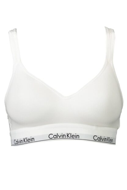 Calvin Klein - White Cotton Women Bralette