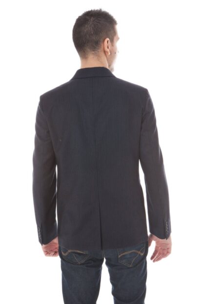 Calvin Klein - Blue Wool Men Jacket