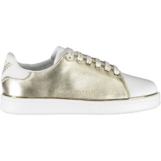 Emporio Armani - White Polyester Women Sneaker