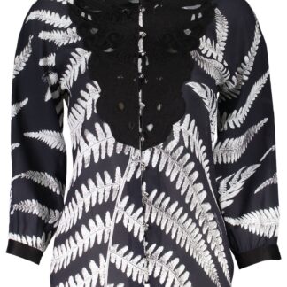 Just Cavalli - White Silk Women Shirt