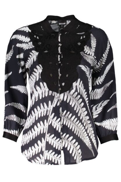 Just Cavalli - Black Viscose Women Shirt