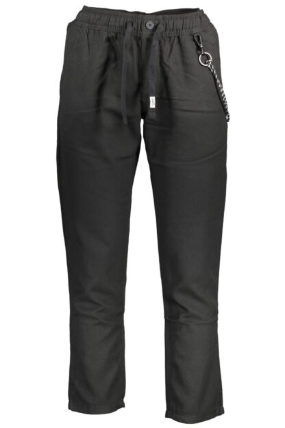 Tommy Hilfiger - Black Polyester Men Trouser