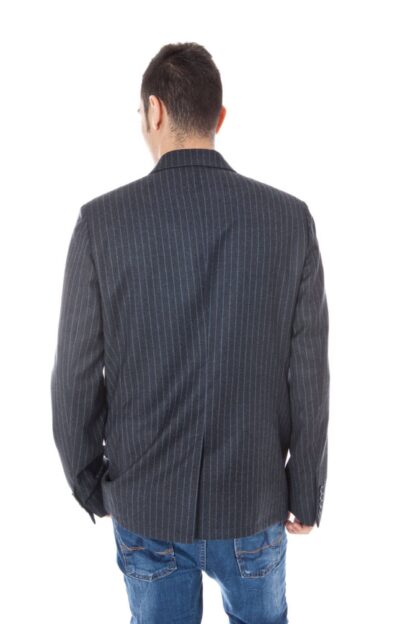 Calvin Klein - Gray Wool Men Jacket