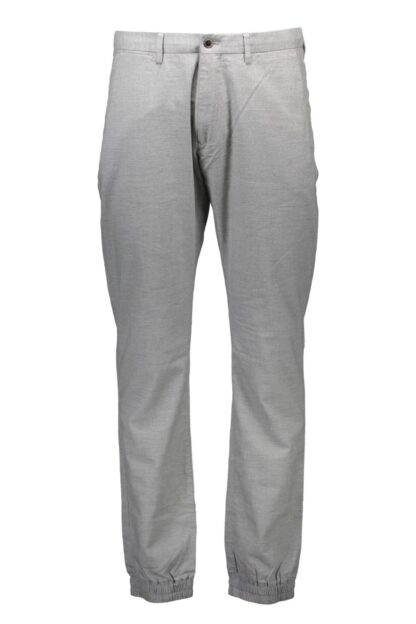 Gant - Gray Cotton Men Trouser