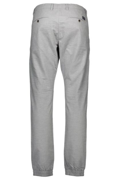 Gant - Gray Cotton Men Trouser