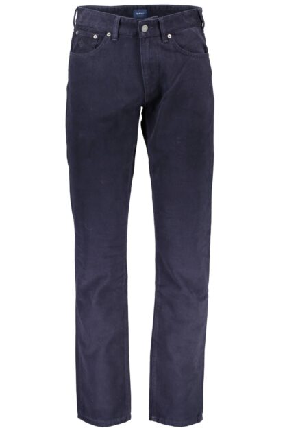 Gant - Blue Cotton Men Pant