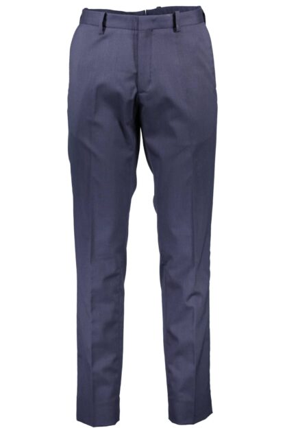 Gant - Blue Polyester Men Trouser