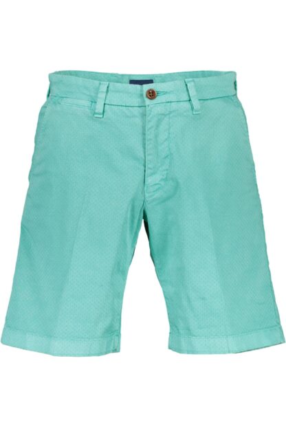 Gant - Green Cotton Men Bermuda