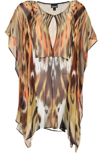 Just Cavalli - Orange Viscose Women Dress