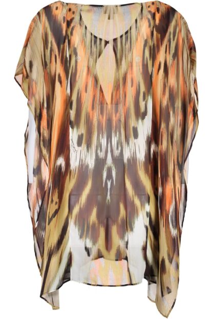 Just Cavalli - Orange Viscose Women Dress