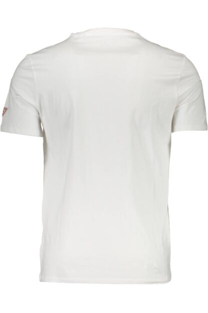 Guess Jeans - White Cotton Men T-Shirt