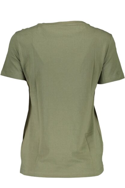 Guess Jeans - Green Cotton Women T-Shirt