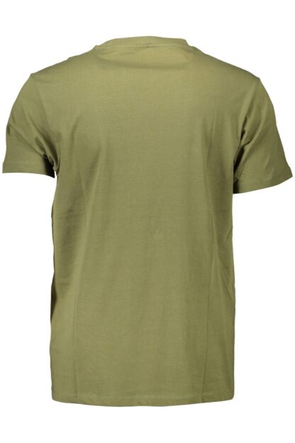 Guess Jeans - Green Cotton Men T-Shirt