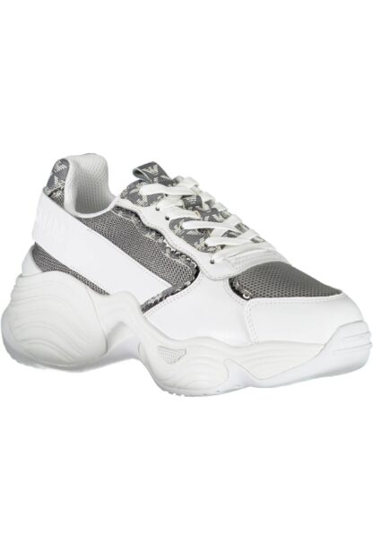 Emporio Armani - White Polyester Women Sneaker