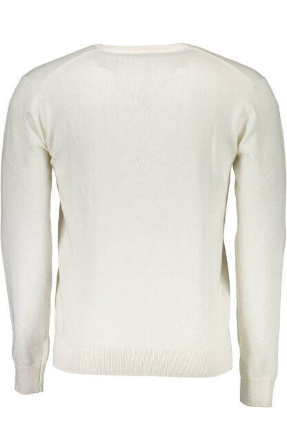 U.S. POLO ASSN. - White Cotton Men Sweater