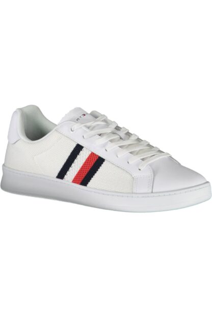 Tommy Hilfiger - White Polyester Men Sneaker