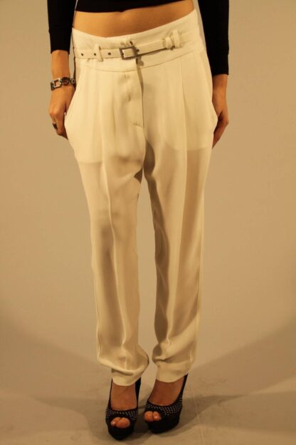 Patrizia Pepe - White Viscose Women Trouser