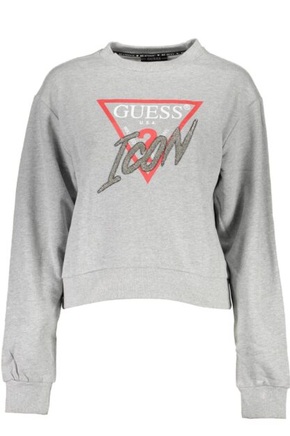 Guess Jeans - Gray Cotton Women Sweater