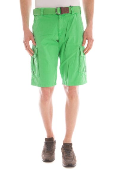 Gant - Green Cotton Men Bermuda Pant