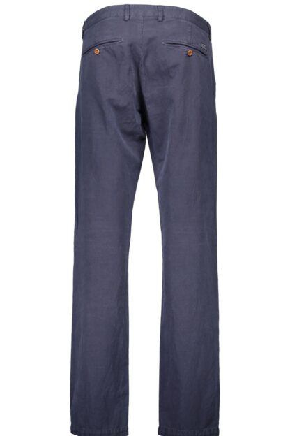 Gant - Blue Cotton Men Trouser