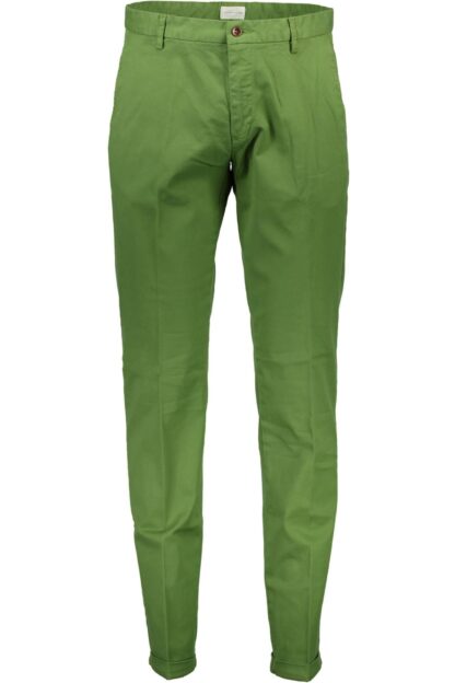 Gant - Green Cotton Men Trouser