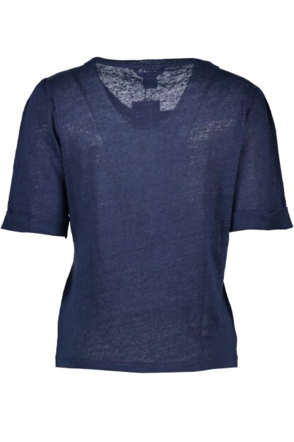 Gant - Blue Linen Women Top