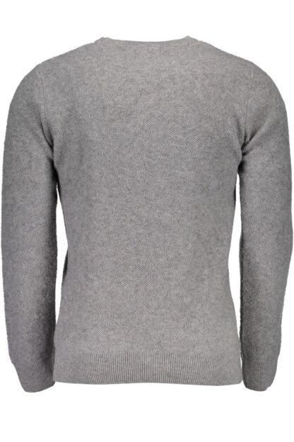 Gant - Gray Wool Men Sweater