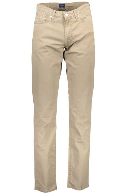 Gant - Beige Cotton Men Pant