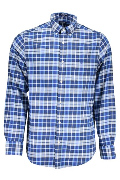 Gant - Blue Cotton Men Shirt