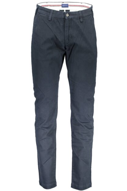 Gant - Blue Cotton Men Trouser