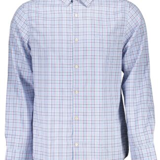 U.S. POLO ASSN. - Blue Cotton Men Shirt