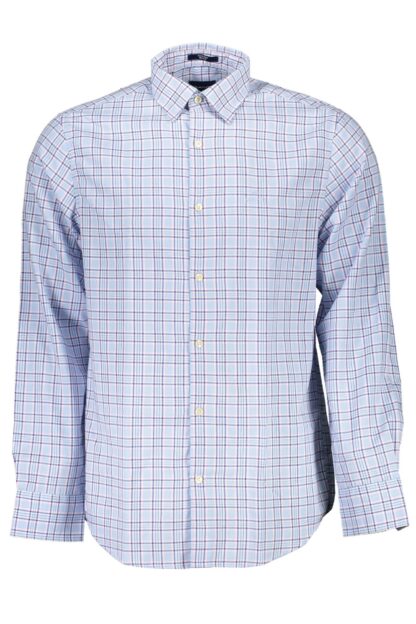 Gant - Light Blue Cotton Men Shirt