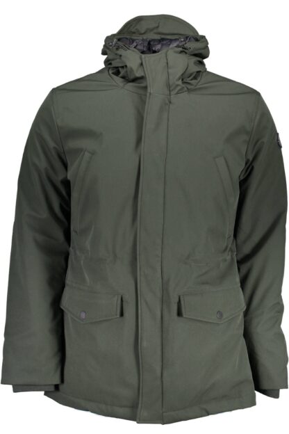 U.S. POLO ASSN. - Green Polyester Men Jacket