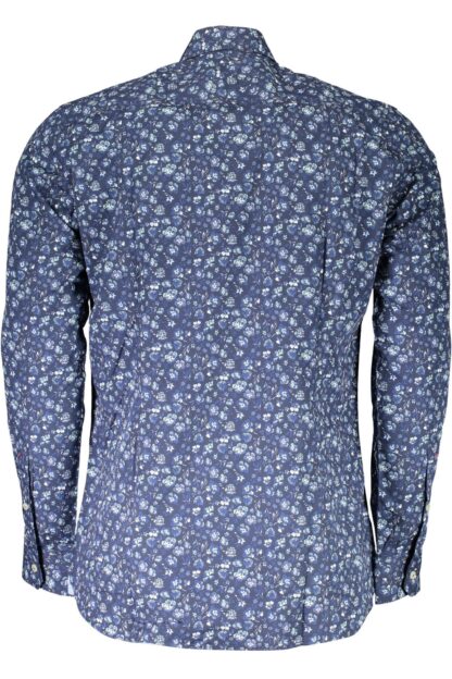 U.S. POLO ASSN. - Blue Cotton Men Shirt