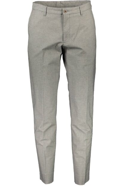 Gant - Gray Cotton Men Trouser