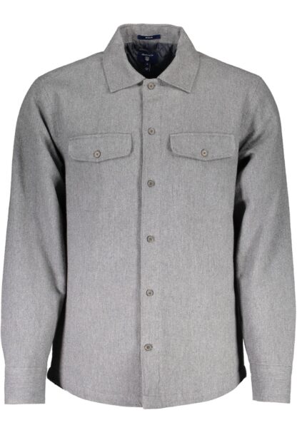 Gant - Gray Cotton Men Shirt