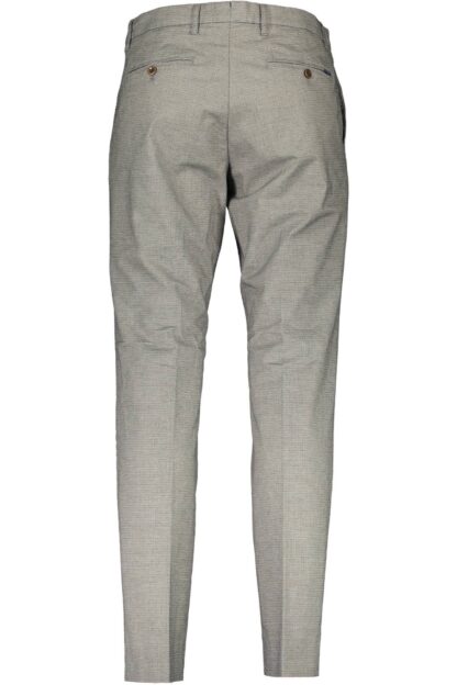 Gant - Gray Cotton Men Trouser