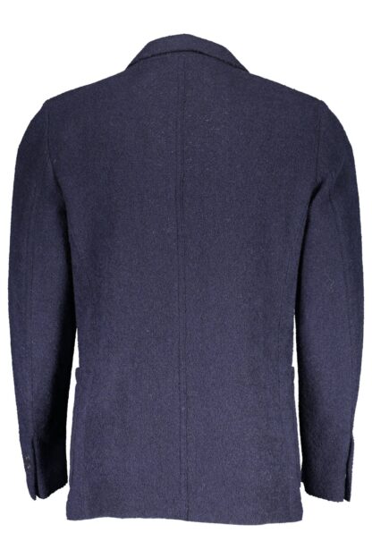 Gant - Blue Wool Men Jacket