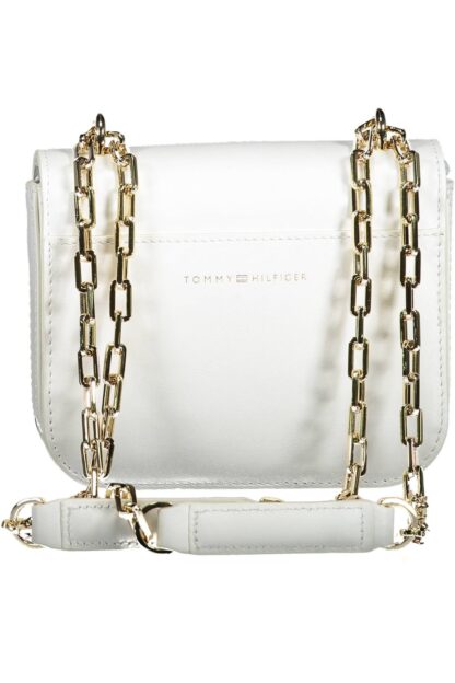 Tommy Hilfiger - White Leather Women Handbag