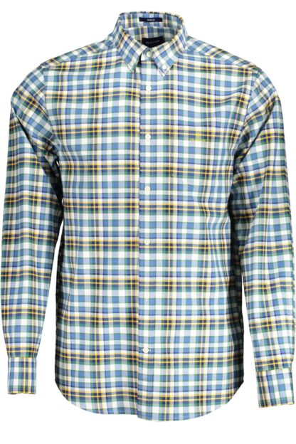 Gant - Blue Cotton Men Shirt