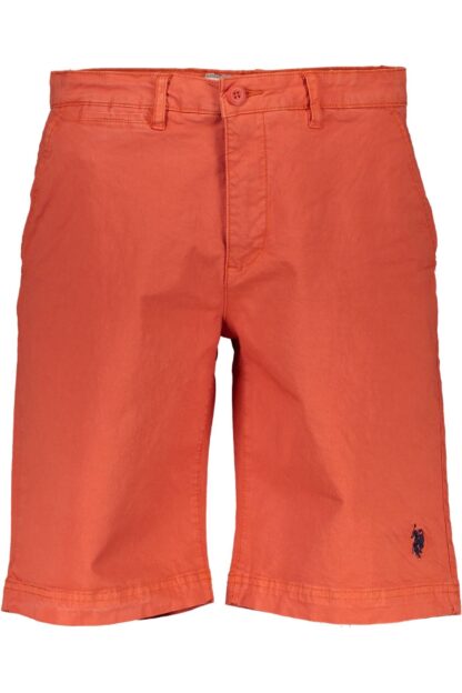 U.S. POLO ASSN. - Orange Cotton Men Bermuda