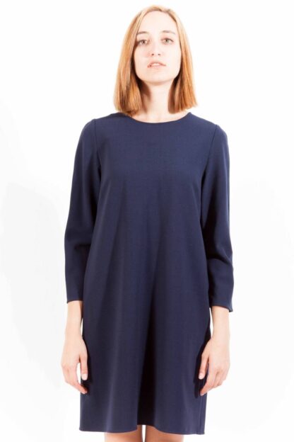 Gant - Blue Wool Women Dress