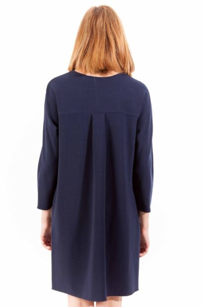 Gant - Blue Wool Women Dress