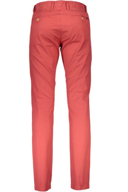 Gant - Red Cotton Men Pant