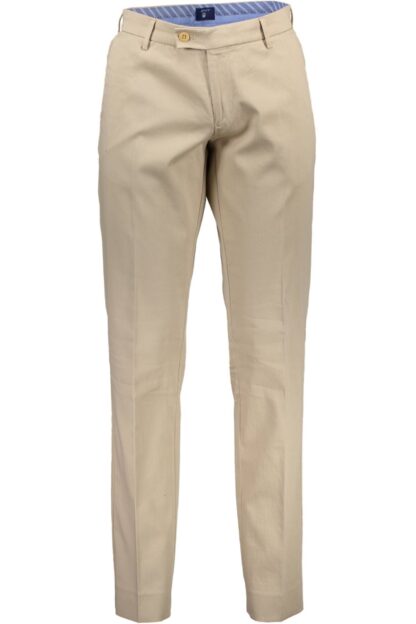 Gant - Beige Cotton Men Pant