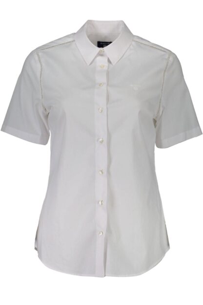 Gant - White Cotton Women Shirt